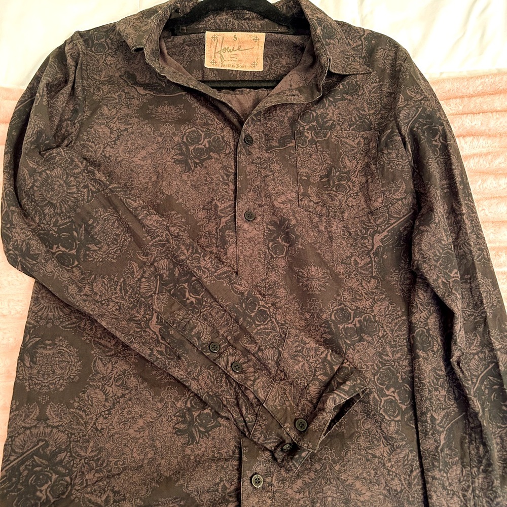 Howe Rose Button Up